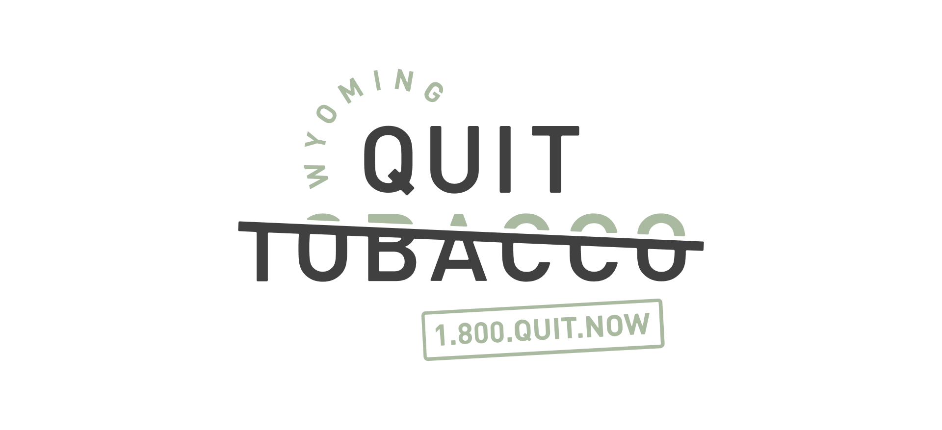 Wyoming Quit Tobacco Program Logo activate to go to home